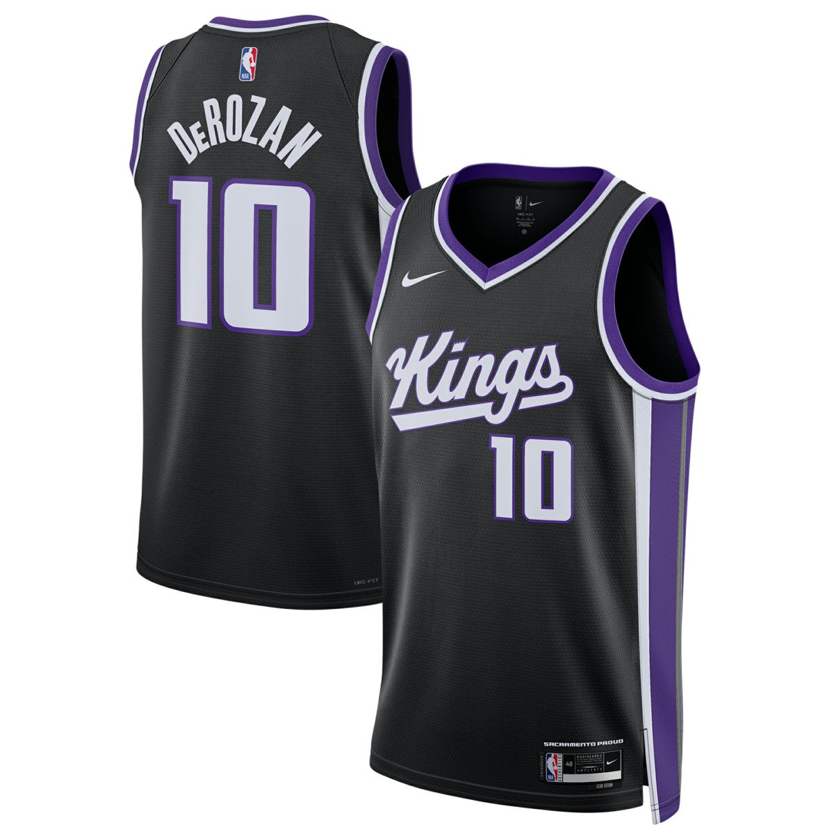 DeMar DeRozan Sacramento Kings Unisex Swingman Player Jersey - Icon Edition - Black | Nike cheap
