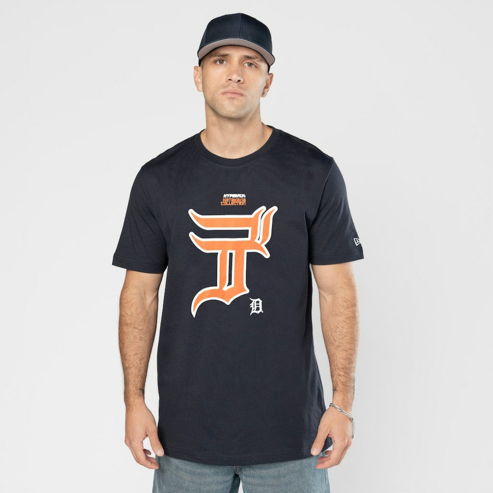 Detroit Tigers x Hyperfly T-Shirt - Navy | New Era