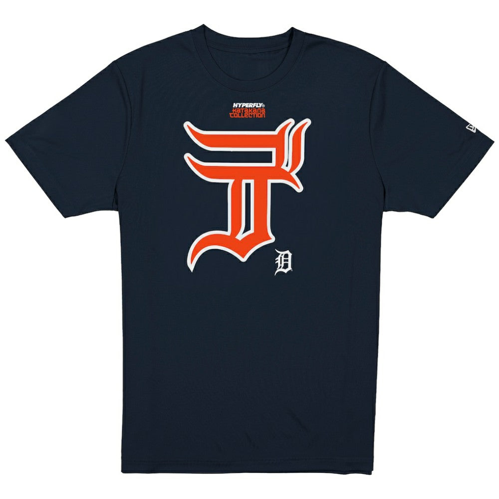 Detroit Tigers x Hyperfly T-Shirt - Navy | New Era