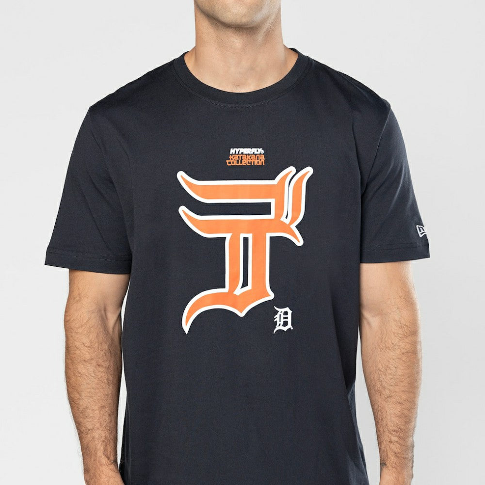 Detroit Tigers x Hyperfly T-Shirt - Navy | New Era