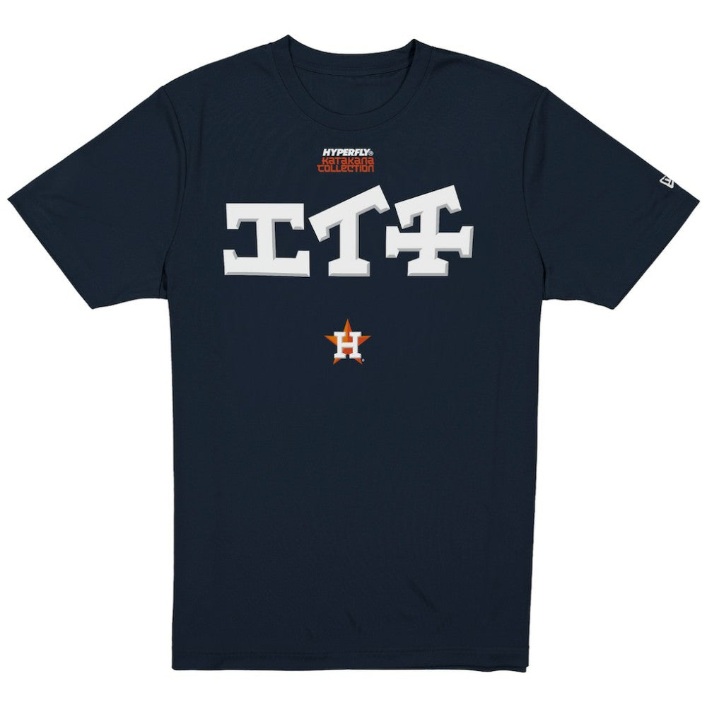 Houston Astros x Hyperfly T-Shirt - Navy | New Era