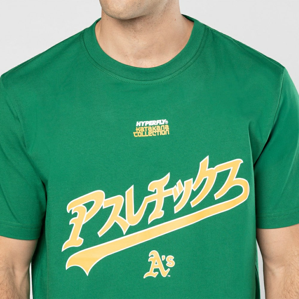 Athletics x Hyperfly T-Shirt - Green | New Era