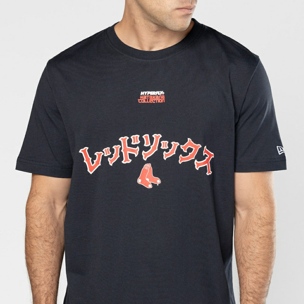Boston Red Sox x Hyperfly T-Shirt - Navy | New Era