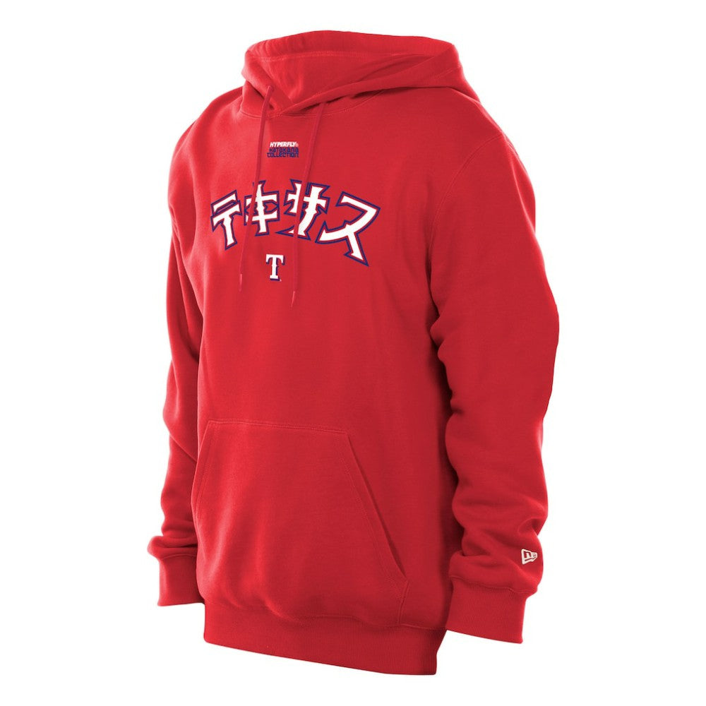 Texas Rangers x Hyperfly Hoodie - Red | New Era