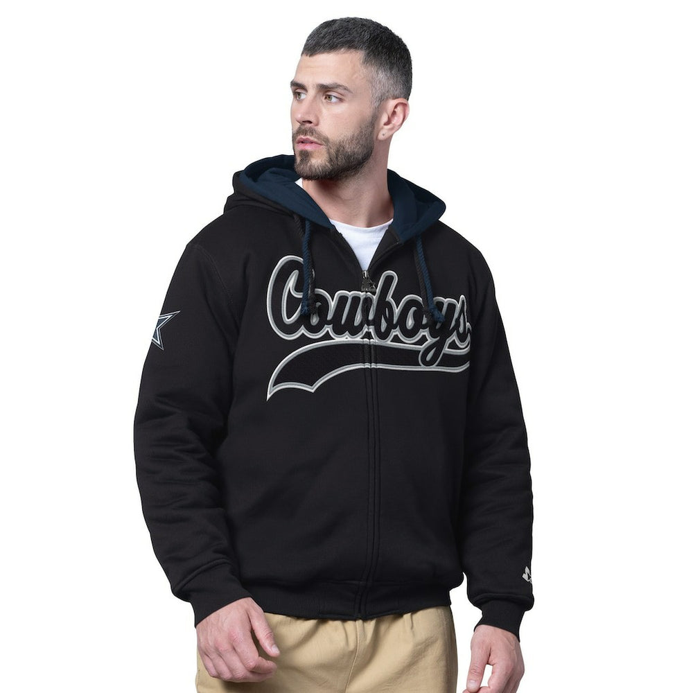 NFL Dallas Cowboys Starter Big Shot Full-Zip Double Hoodie