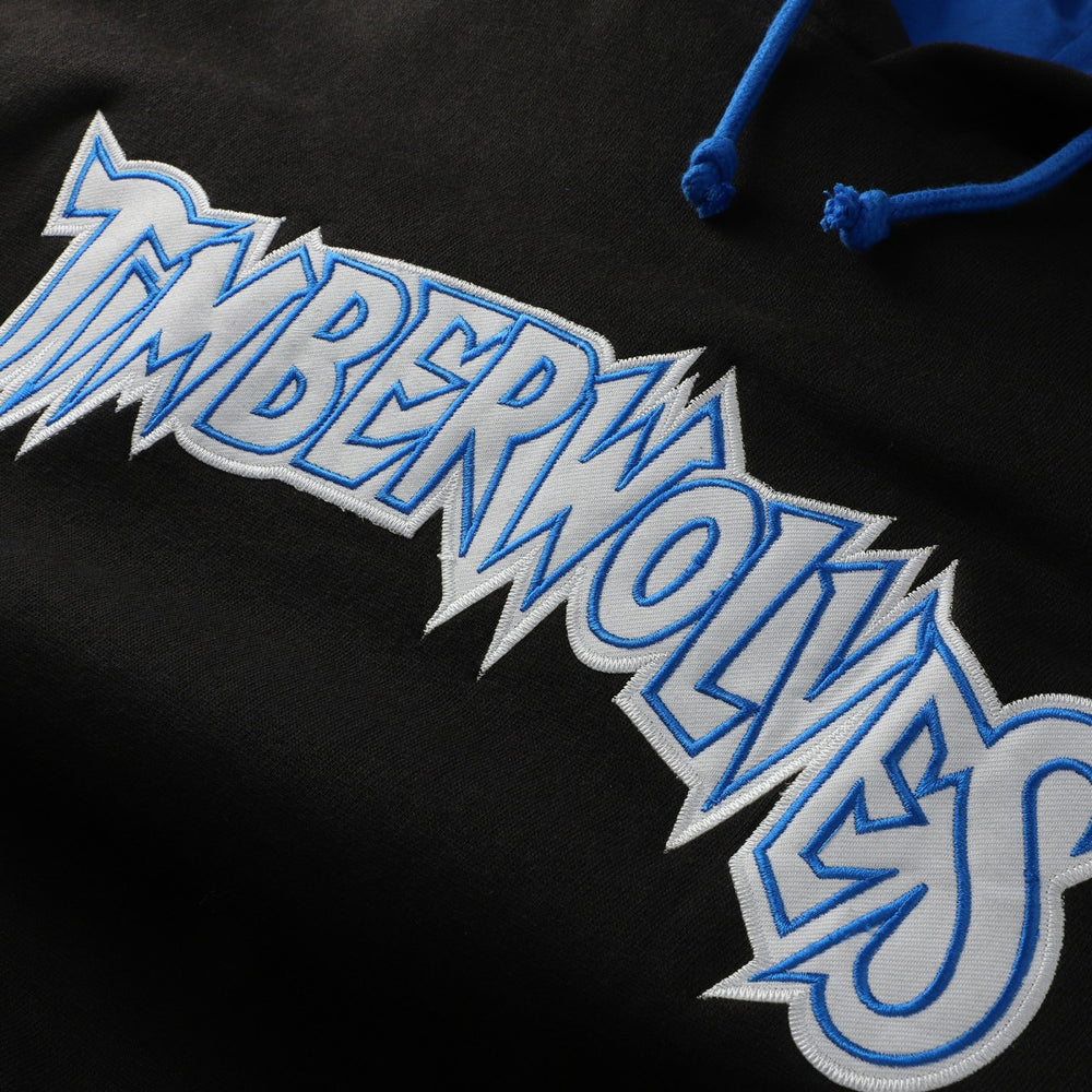 Minnesota Timberwolves Hardwood Classics Big & Tall Hoodie - Black | Mitchell & Ness cheap