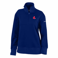 Boston Red Sox Women's Birchwood Hills Quarter-Zip Pullover - Navy | Columbia