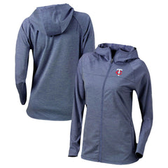 Minnesota Twins Women's Half Shot Full-Zip Hoodie - Navy | Columbia