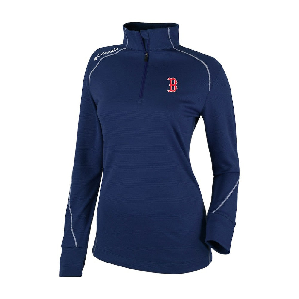 Boston Red Sox Women's Shotgun 2.0 Quarter-Zip Pullover - Navy | Columbia