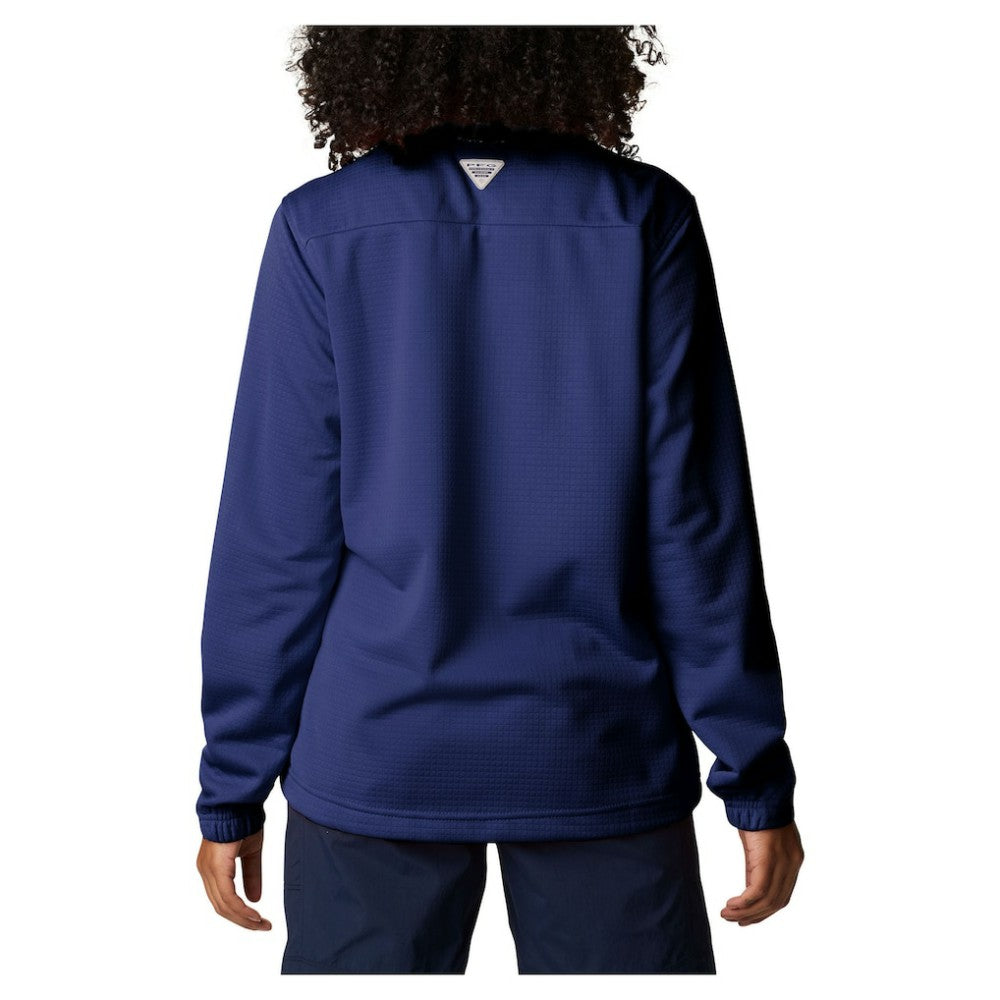 St. Louis Cardinals Women's Skiff Guide Fleece Half-Zip Pullover Jacket - Navy | Columbia