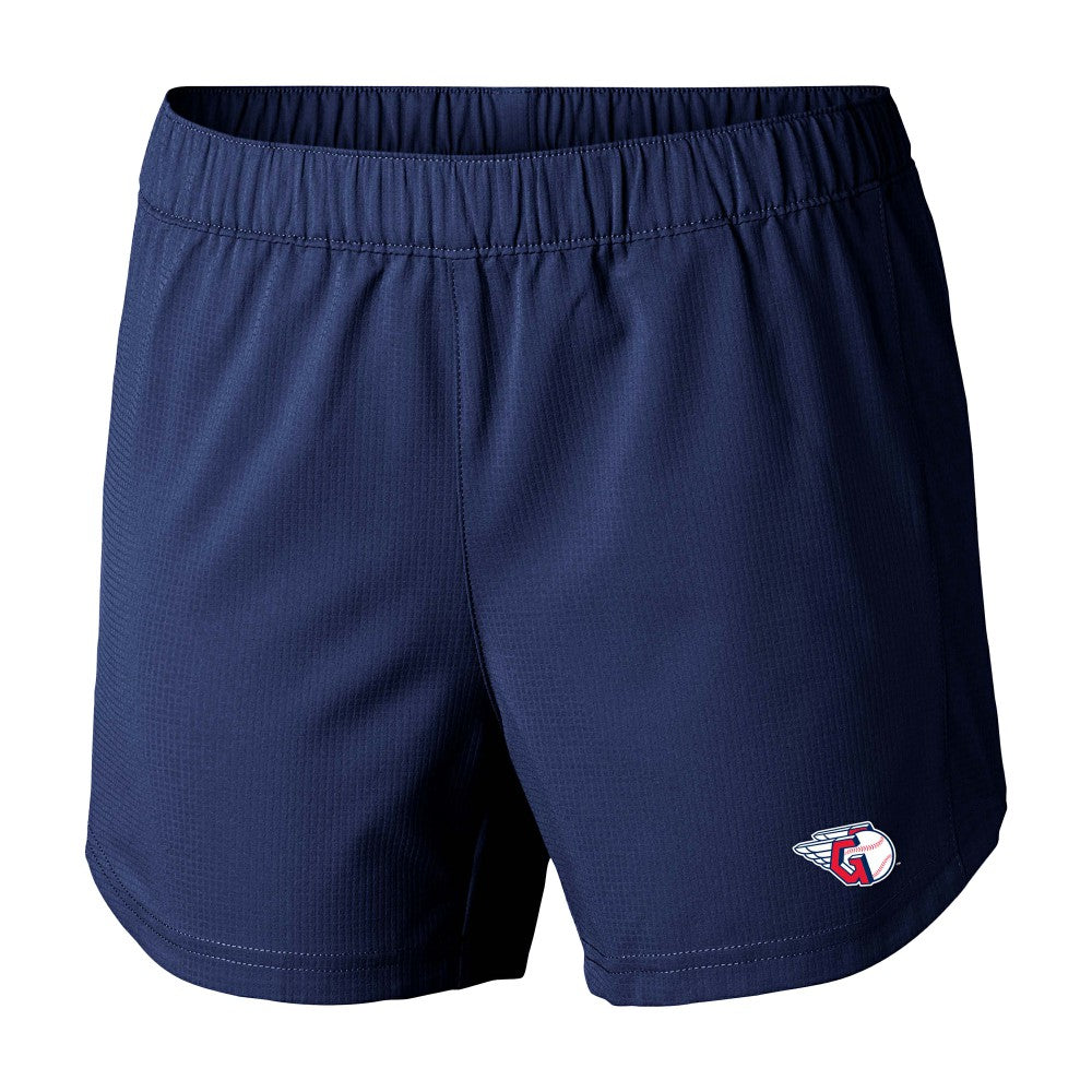 Cleveland Guardians Women's Tamiami Pull-On Shorts - Navy | Columbia