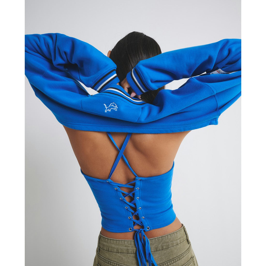 NFL Detroit Lions Off Season Women's Fleece Shrug Cami
