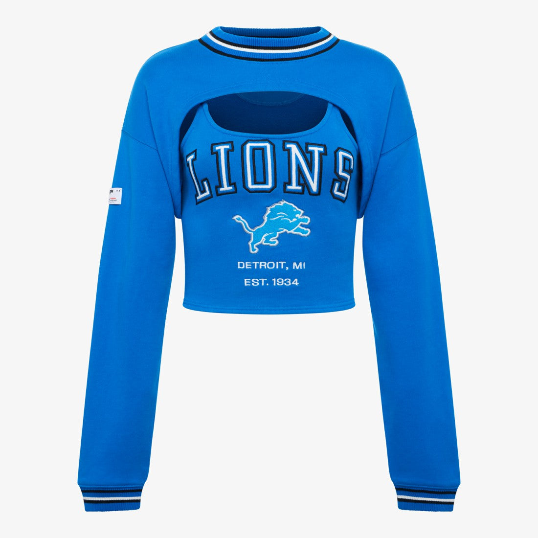 NFL Detroit Lions Off Season Women's Fleece Shrug Cami