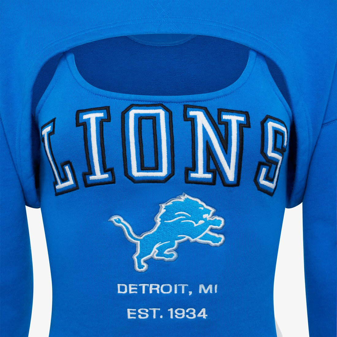 NFL Detroit Lions Off Season Women's Fleece Shrug Cami