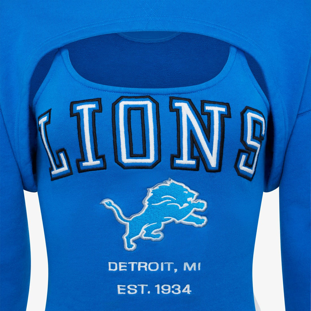 NFL Detroit Lions Off Season Women's Fleece Shrug Cami