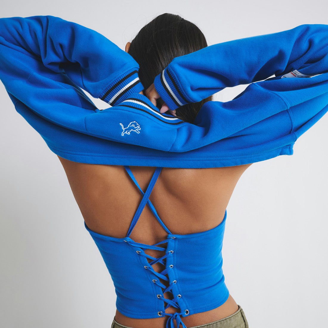 NFL Detroit Lions Off Season Women's Fleece Shrug Cami