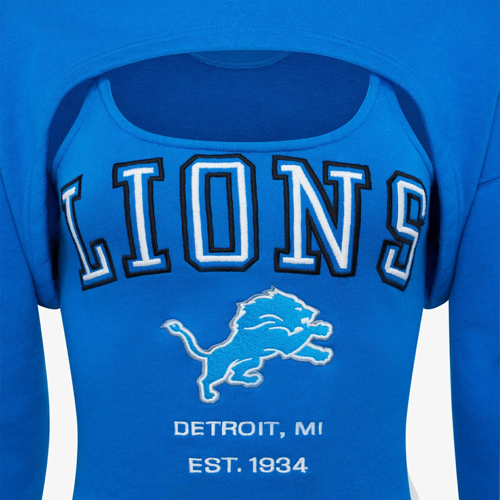 NFL Detroit Lions Off Season Women's Fleece Shrug Cami