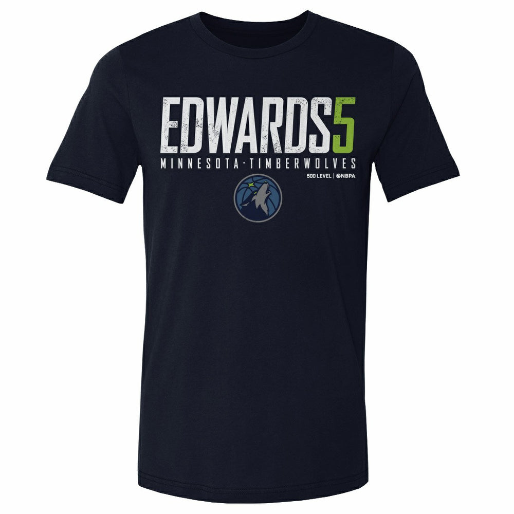 Anthony Edwards Minnesota Timberwolves 500 Level Elite T-Shirt - Navy outlet