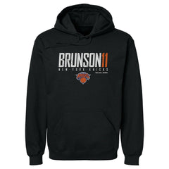 Jalen Brunson New York Knicks 500 Level Elite Pullover Hoodie - Black online