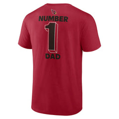 NFL Arizona Cardinals #1 Dad Jersey T-Shirt