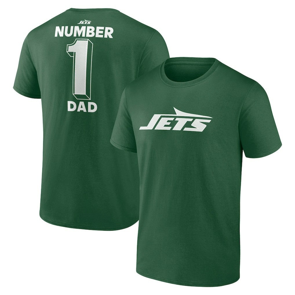 NFL New York Jets #1 Dad Jersey T-Shirt