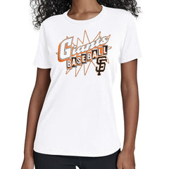 San Francisco Giants Starter Women's Drive-In T-Shirt - White