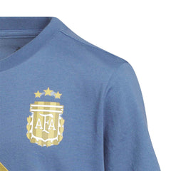 Lionel Messi Argentina National Team Youth Name & Number T-Shirt / Soccer For sale