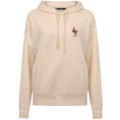 Baltimore Orioles Levelwear Women's Cooperstown Collection Adorn Core Logo Pullover Hoodie - Khaki