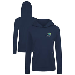Tampa Bay Rays Levelwear Women's Cooperstown Collection Relay Core Logo Pullover Hoodie - Navy
