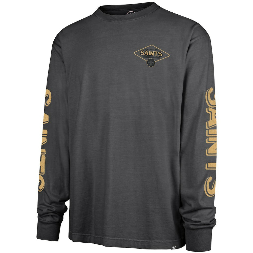 NFL New Orleans Saints '47 Cairn Ravine Foundation Long Sleeve T-Shirt