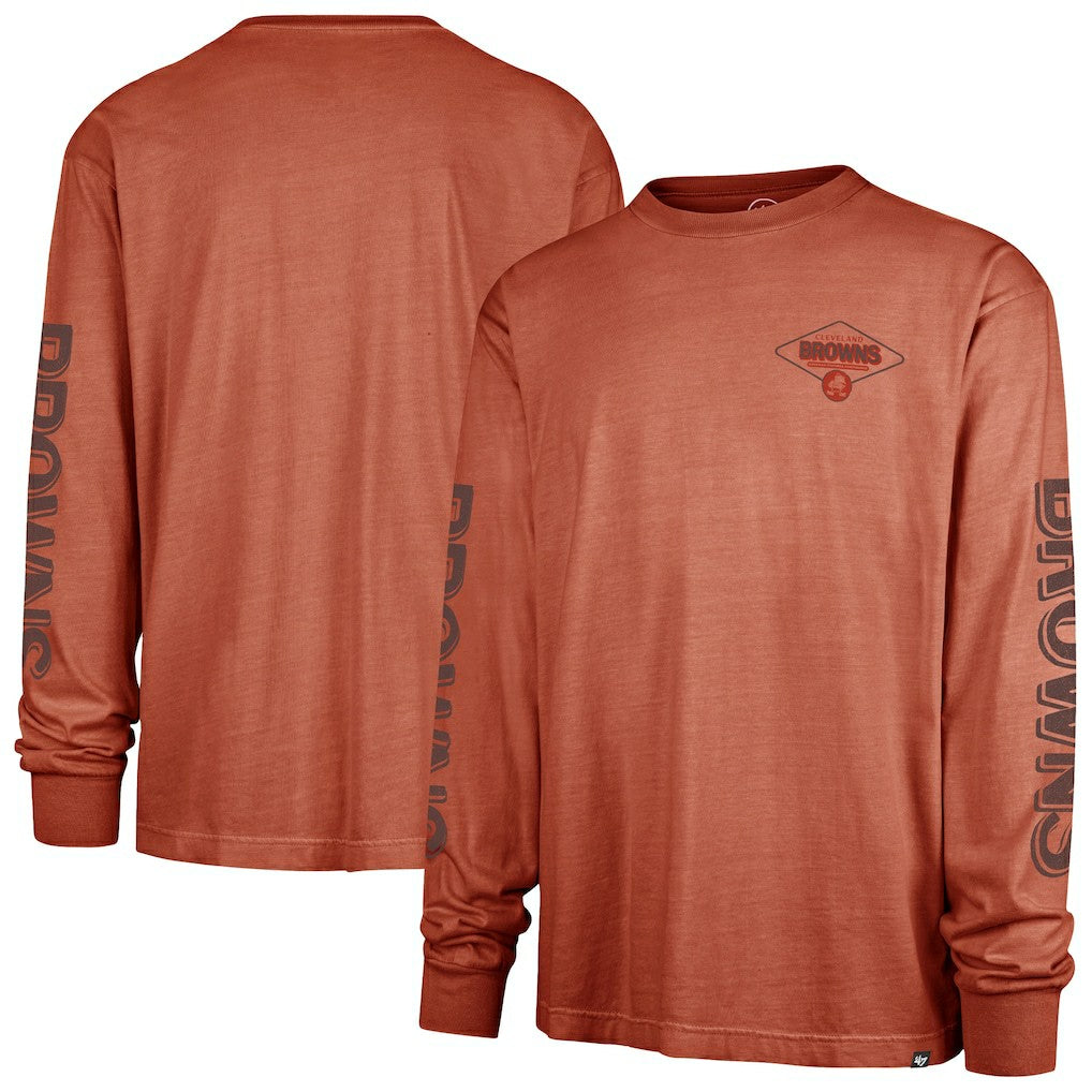 NFL Cleveland Browns '47 Cairn Ravine Foundation Throwback Long Sleeve T-Shirt