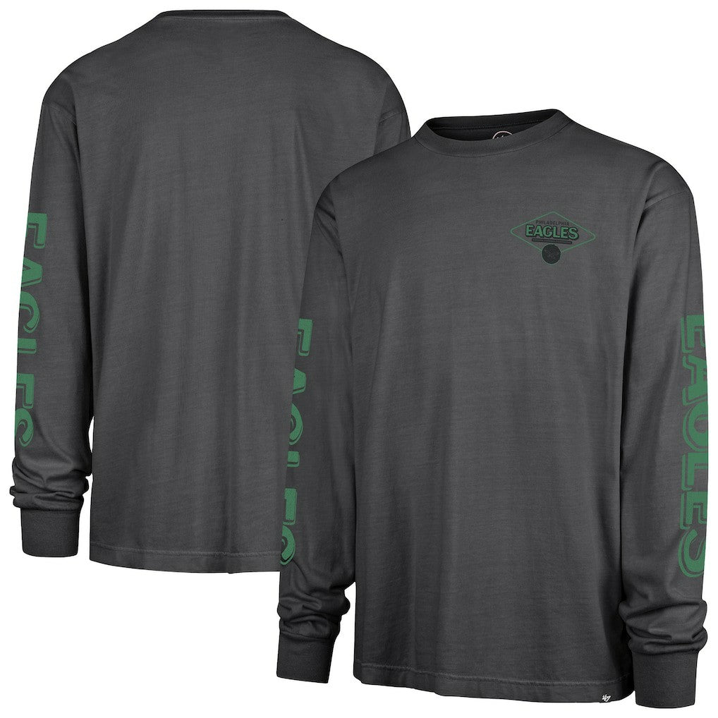 NFL Philadelphia Eagles '47 Cairn Ravine Foundation Throwback Long Sleeve T-Shirt