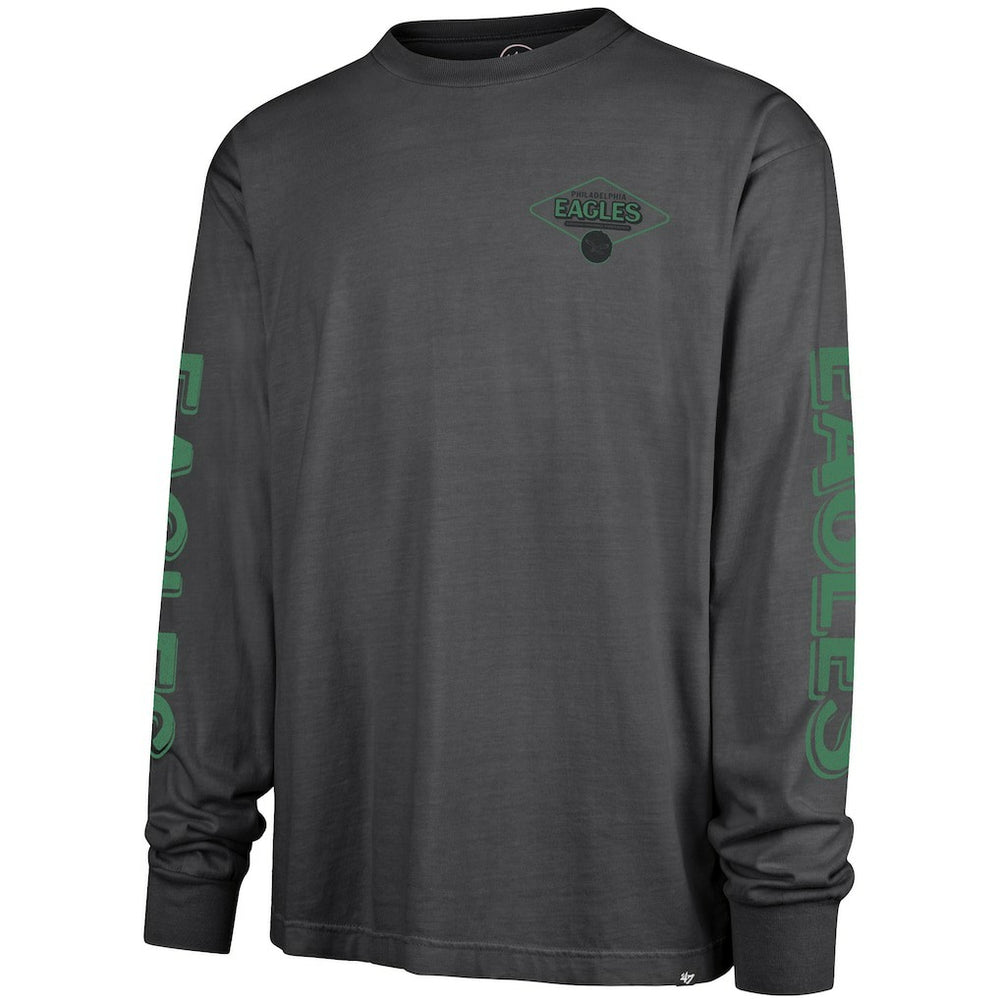 NFL Philadelphia Eagles '47 Cairn Ravine Foundation Throwback Long Sleeve T-Shirt