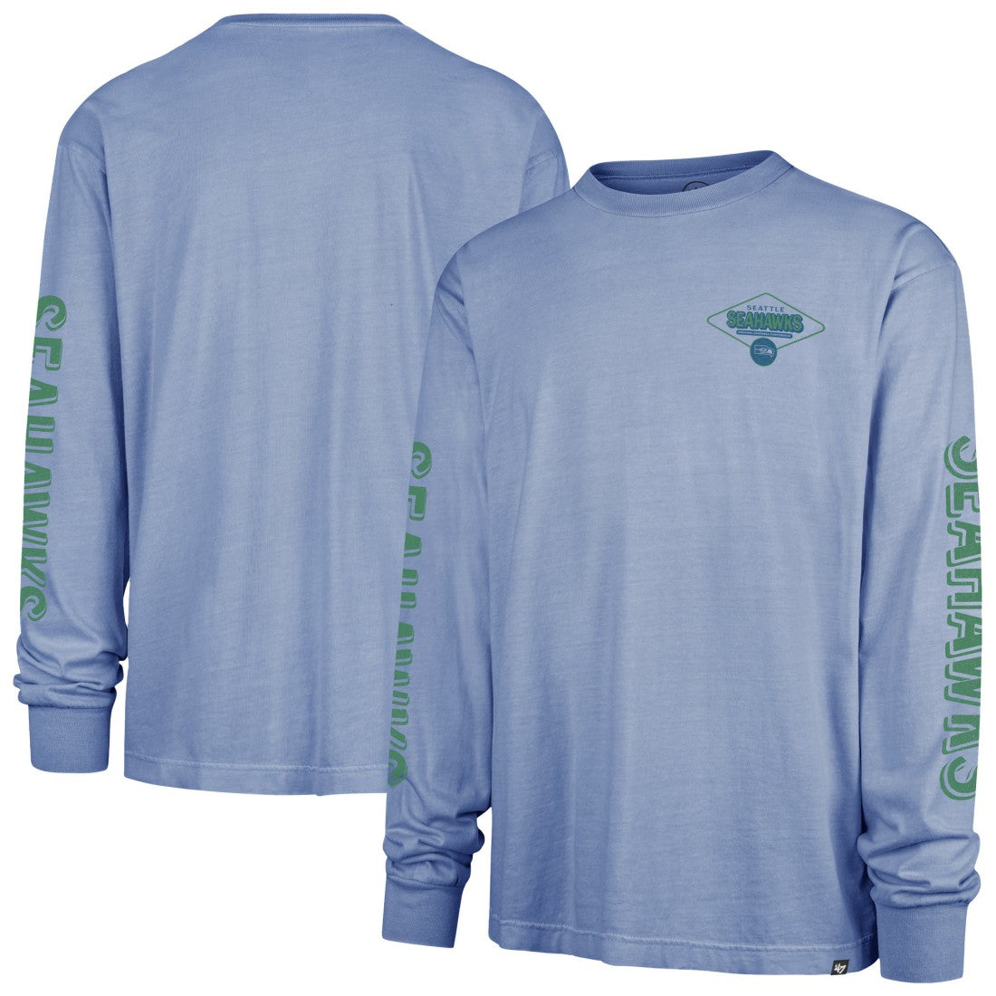 NFL Seattle Seahawks '47 Cairn Ravine Foundation Throwback Long Sleeve T-Shirt