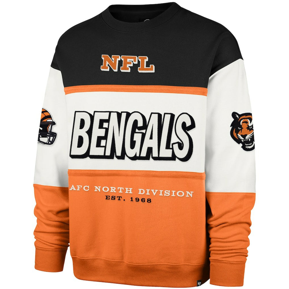 NFL Cincinnati Bengals '47 Breeze Maximalist Sweatshirt