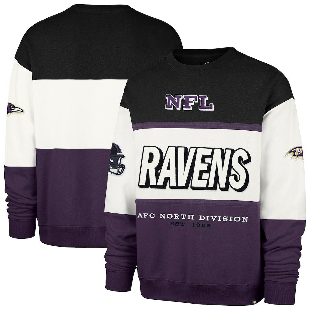 NFL Baltimore Ravens '47 Breeze Maximalist Sweatshirt