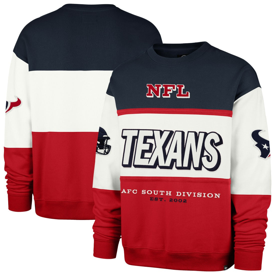 NFL Houston Texans '47 Breeze Maximalist Sweatshirt