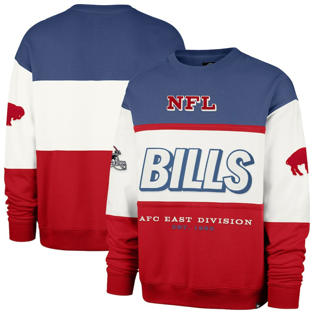 NFL Buffalo Bills '47 Throwback Breeze Maximalist Sweatshirt