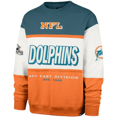 NFL Miami Dolphins '47 Throwback Breeze Maximalist Sweatshirt