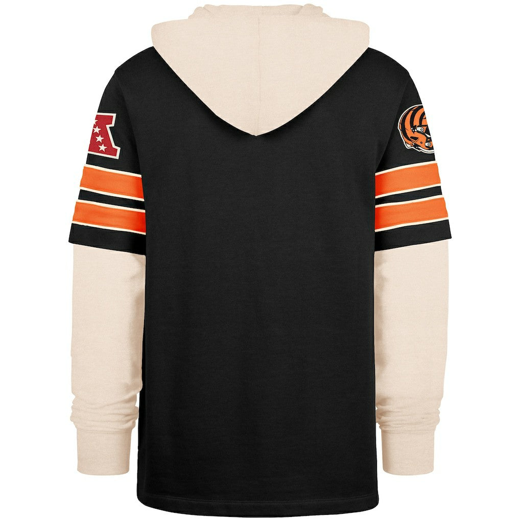 NFL Cincinnati Bengals '47 Split Zone Cornerback Duo Hoodie