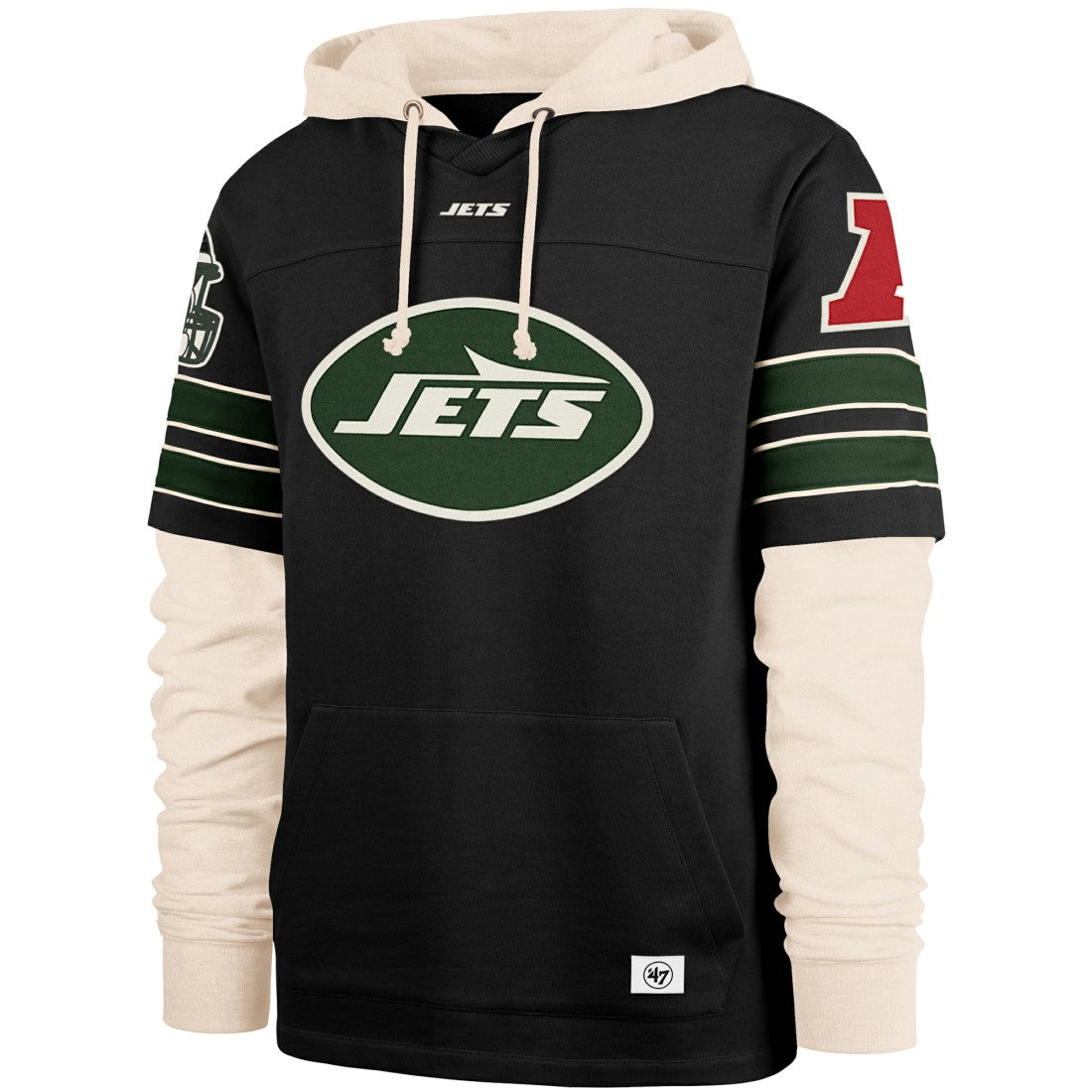 NFL New York Jets '47 Split Zone Cornerback Duo Hoodie