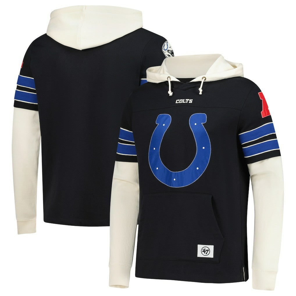 NFL Indianapolis Colts '47 Split Zone Cornerback Duo Hoodie