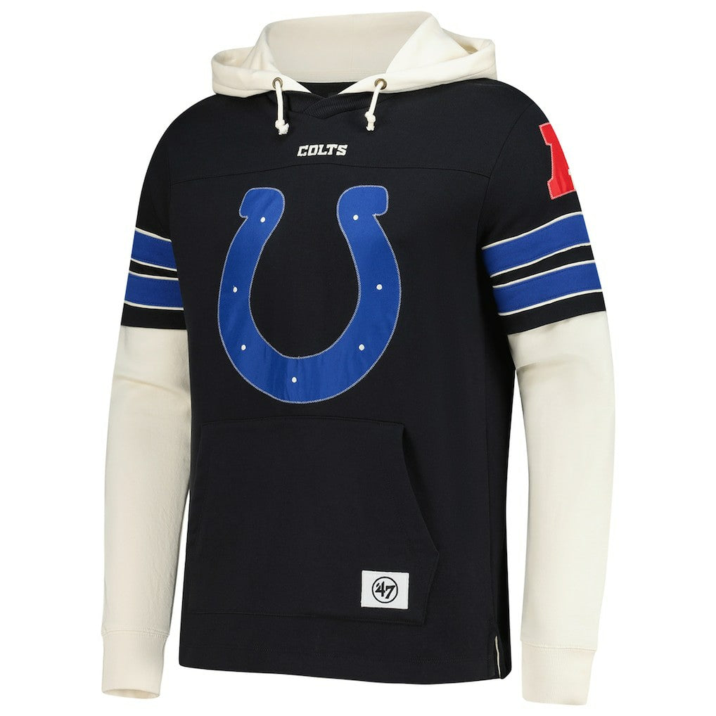 NFL Indianapolis Colts '47 Split Zone Cornerback Duo Hoodie