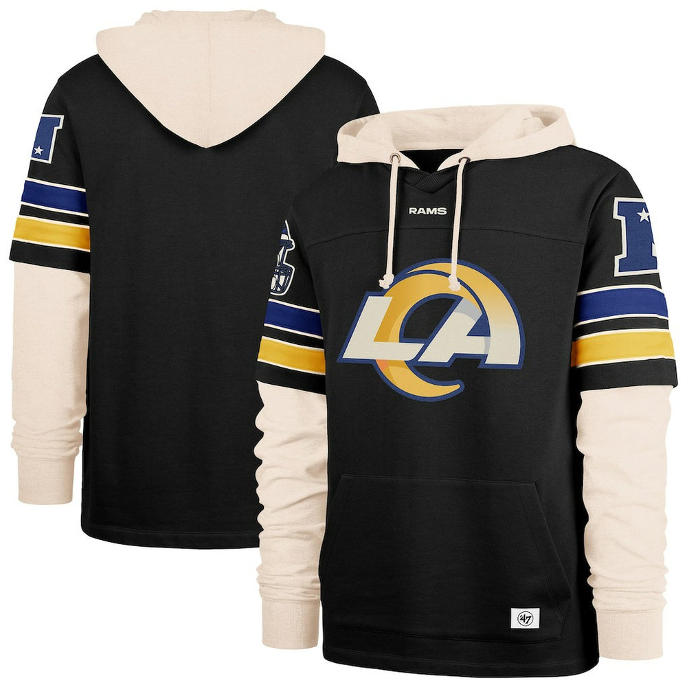 NFL Los Angeles Rams '47 Split Zone Cornerback Duo Hoodie