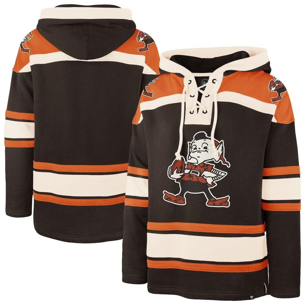 NFL Cleveland Browns '47 Throwback Superior Lacer Hoodie