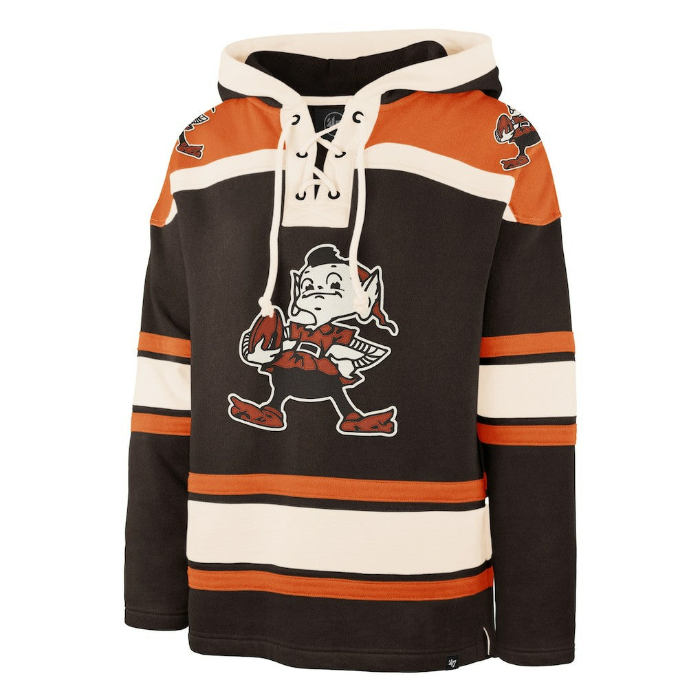 NFL Cleveland Browns '47 Throwback Superior Lacer Hoodie