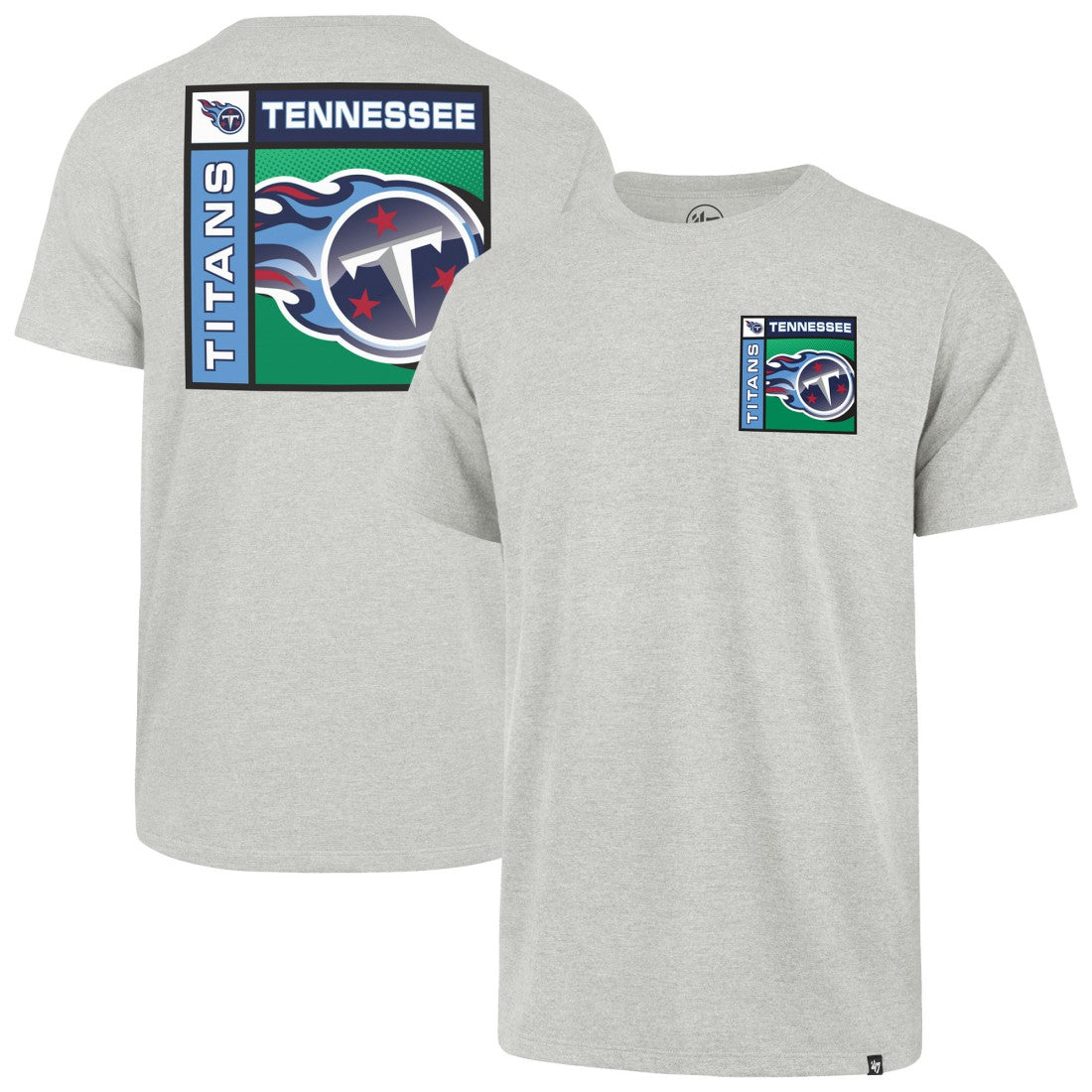 NFL Tennessee Titans '47 Chrome Plate Franklin T-Shirt