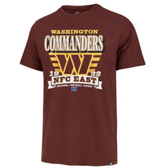 NFL Washington Commanders '47 Stripe Splash Franklin T-Shirt