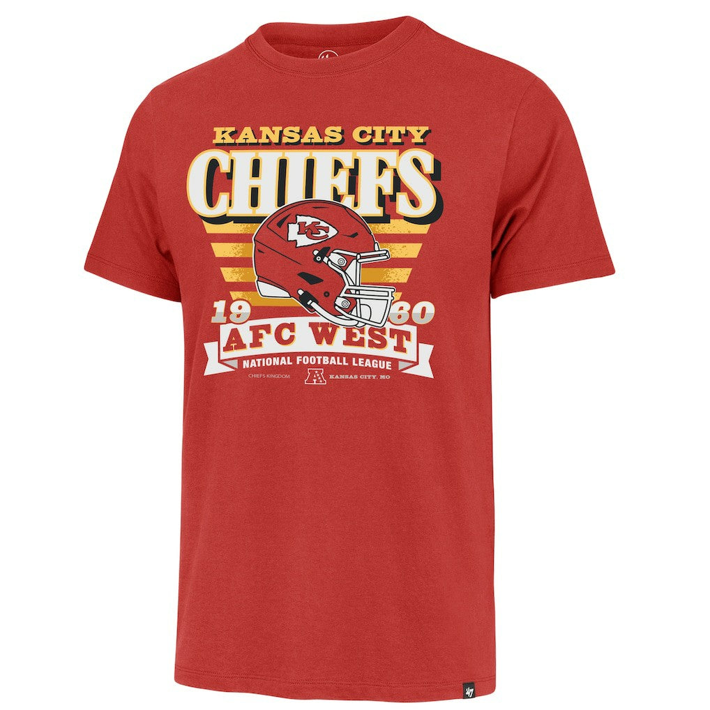 NFL Kansas City Chiefs '47 Stripe Splash Franklin T-Shirt
