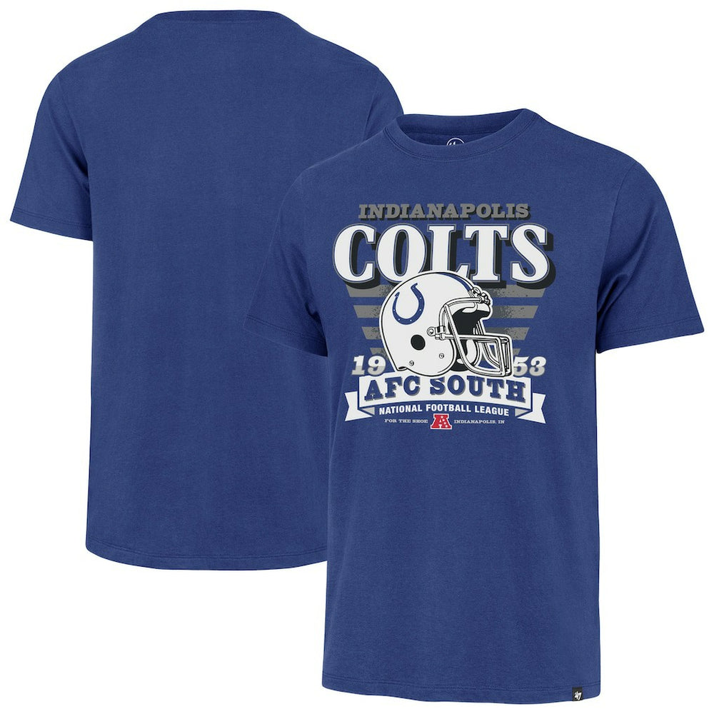 NFL Indianapolis Colts '47 Stripe Splash Franklin Throwback T-Shirt